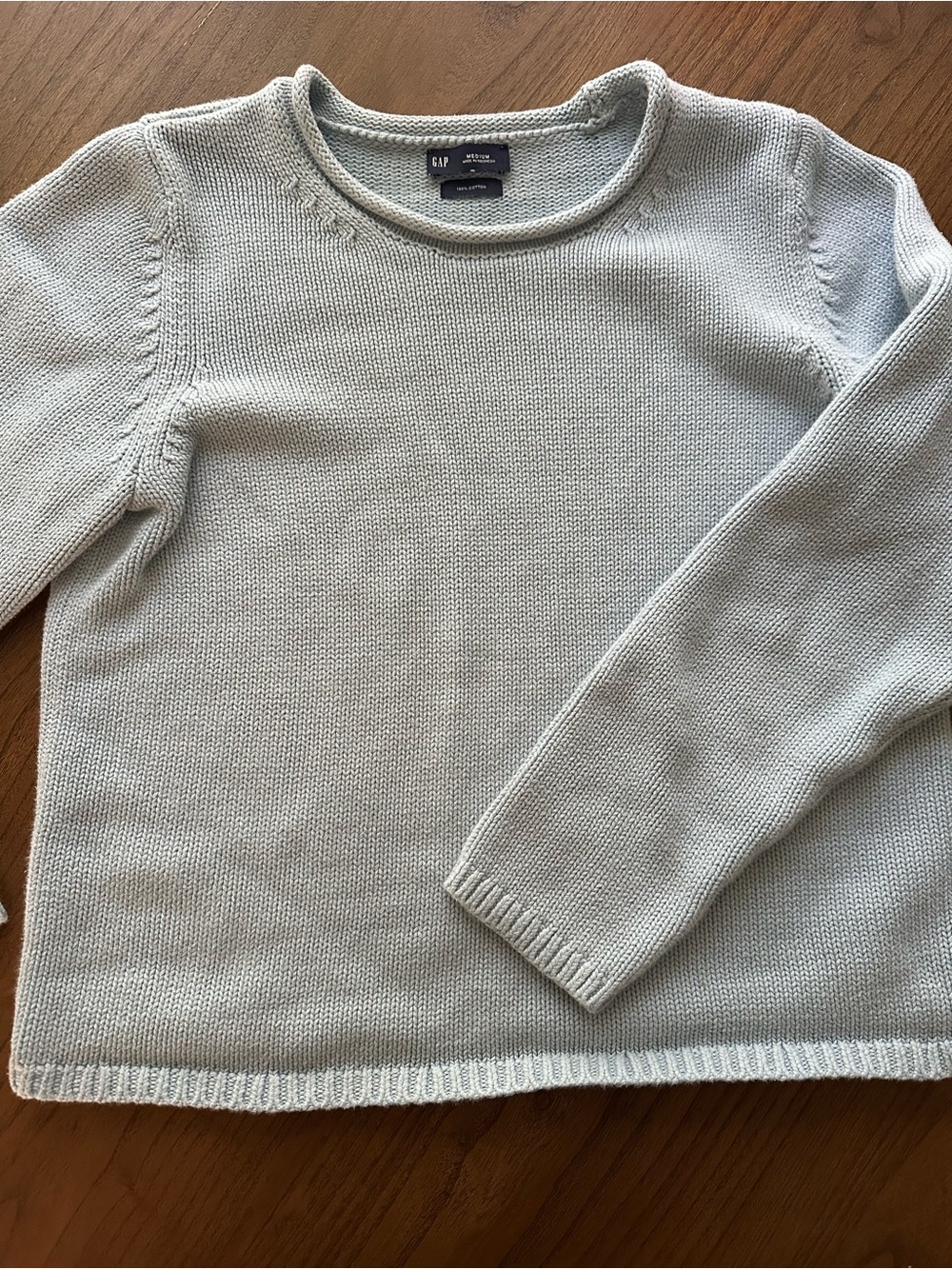 GAP 100% Cotton Roll Neck Sweater